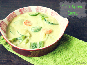 thai green curry vegetarian