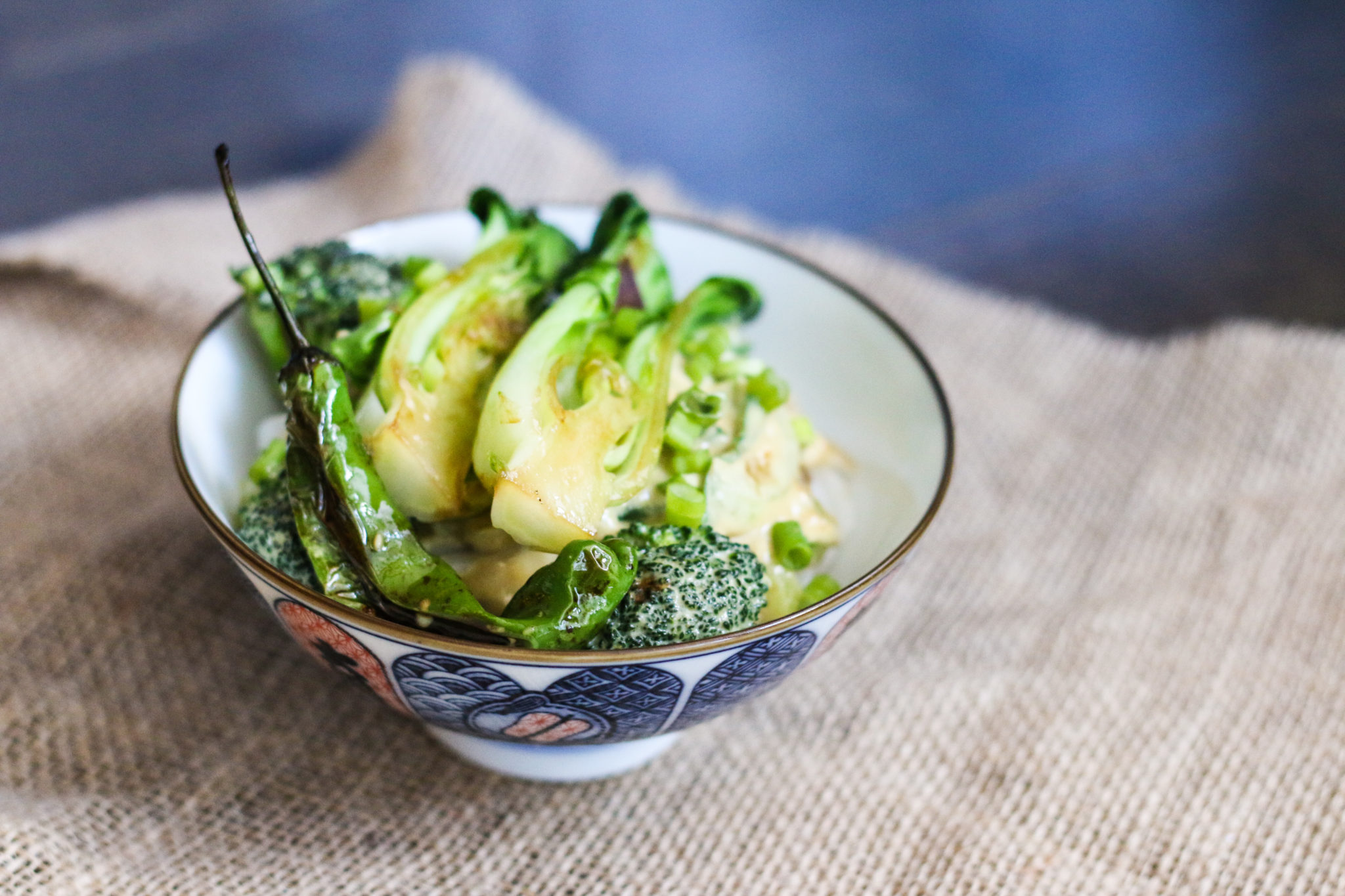 Thai Green Curry Noodles Vegetarian