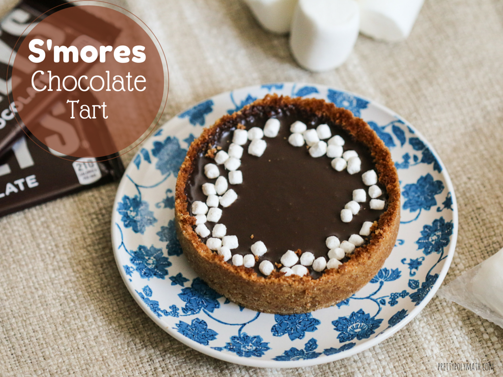 S'mores Chocolate Tart - Pretty Polymath