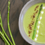 asparagus and leek soup