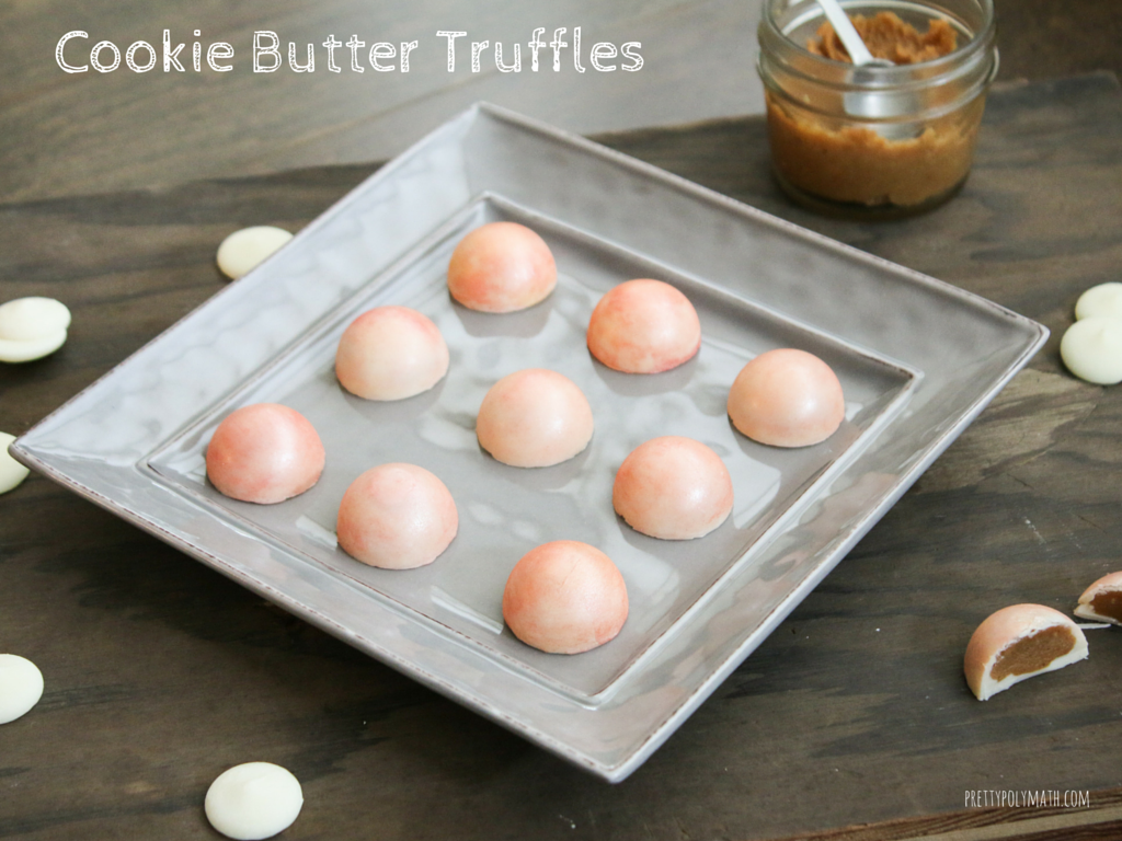 Cookie Butter Truffles | Pretty Polymath