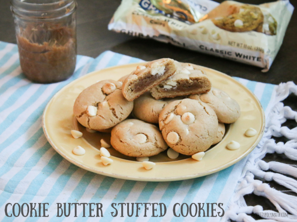 Cookie Butter Stuffed Cookies | Pretty Polymath