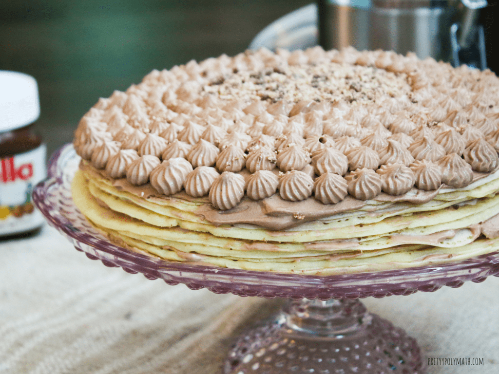 Mille Crêpe Cake Milk & Cardamom