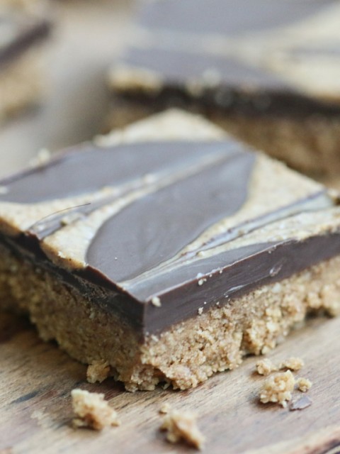 Nut Butter and Chocolate Bars | Pretty Polymath