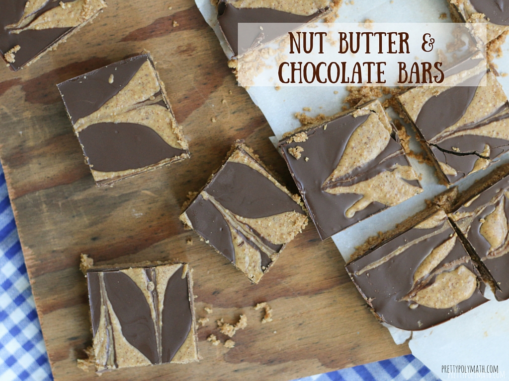 Nut Butter and Chocolate Bars | Pretty Polymath