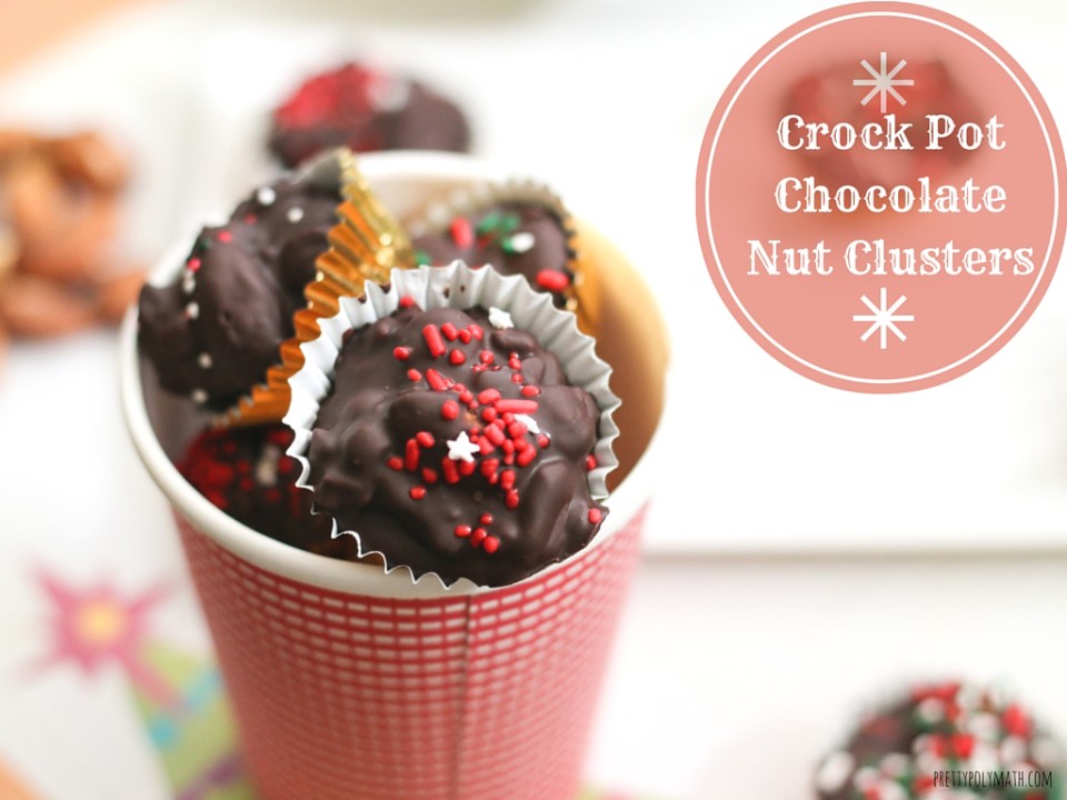 Crock Pot Chocolate Nut Clusters
