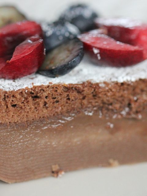 Chocolate Chai Magic Cake