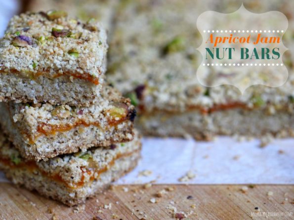 Apricot Jam Nut Bars