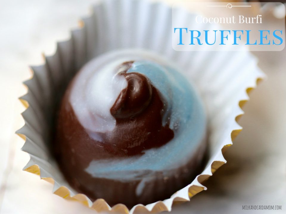 Coconut Burfi Truffles