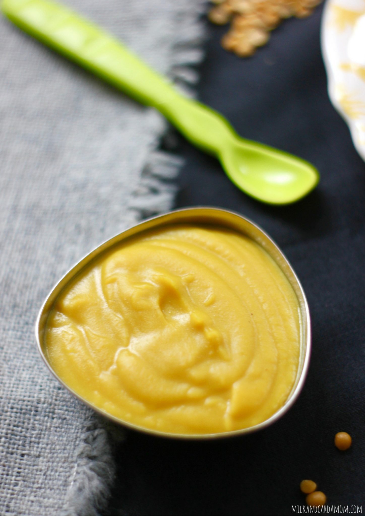 Split Pea and Turmeric Soup & Baby Food Milk & Cardamom