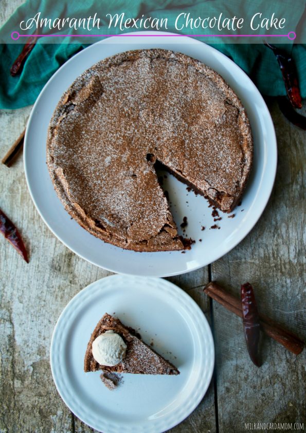 Amaranth Mexican Chocolate Cake