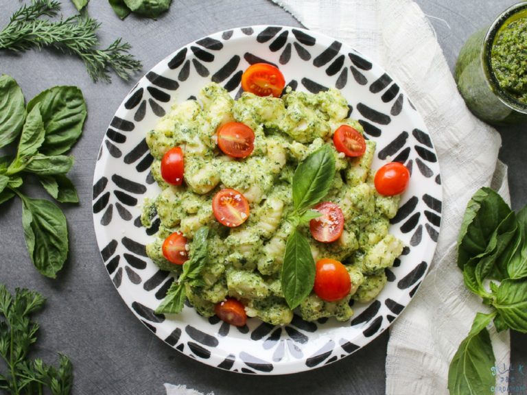 Ricotta & Carrot Pesto Gnocchi | Milk and Cardamom