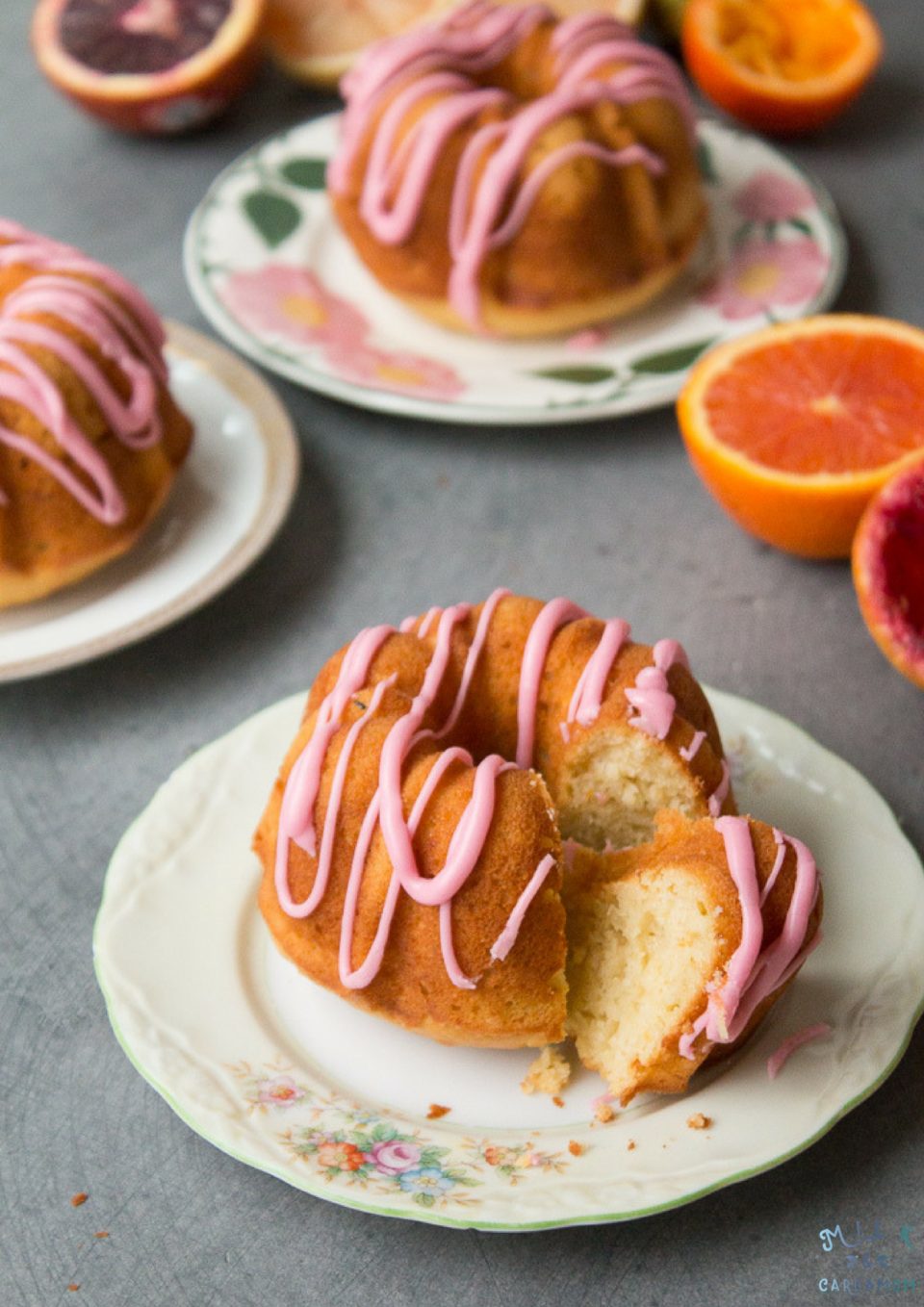 blood orange and fennel bundt cake | milk and cardamom