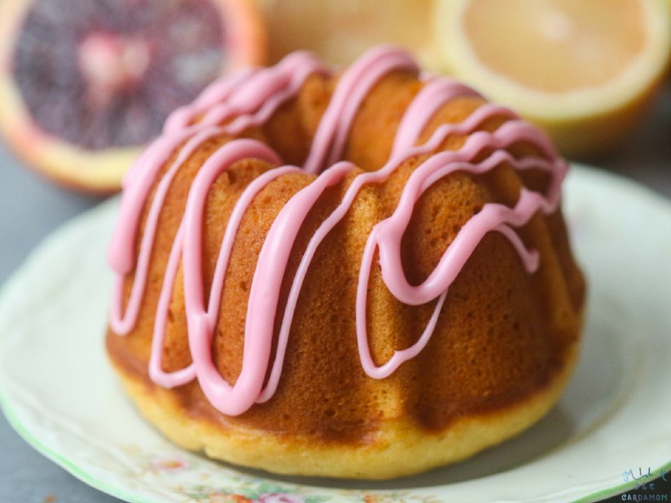 blood orange and fennel bundt cake | milk and cardamom