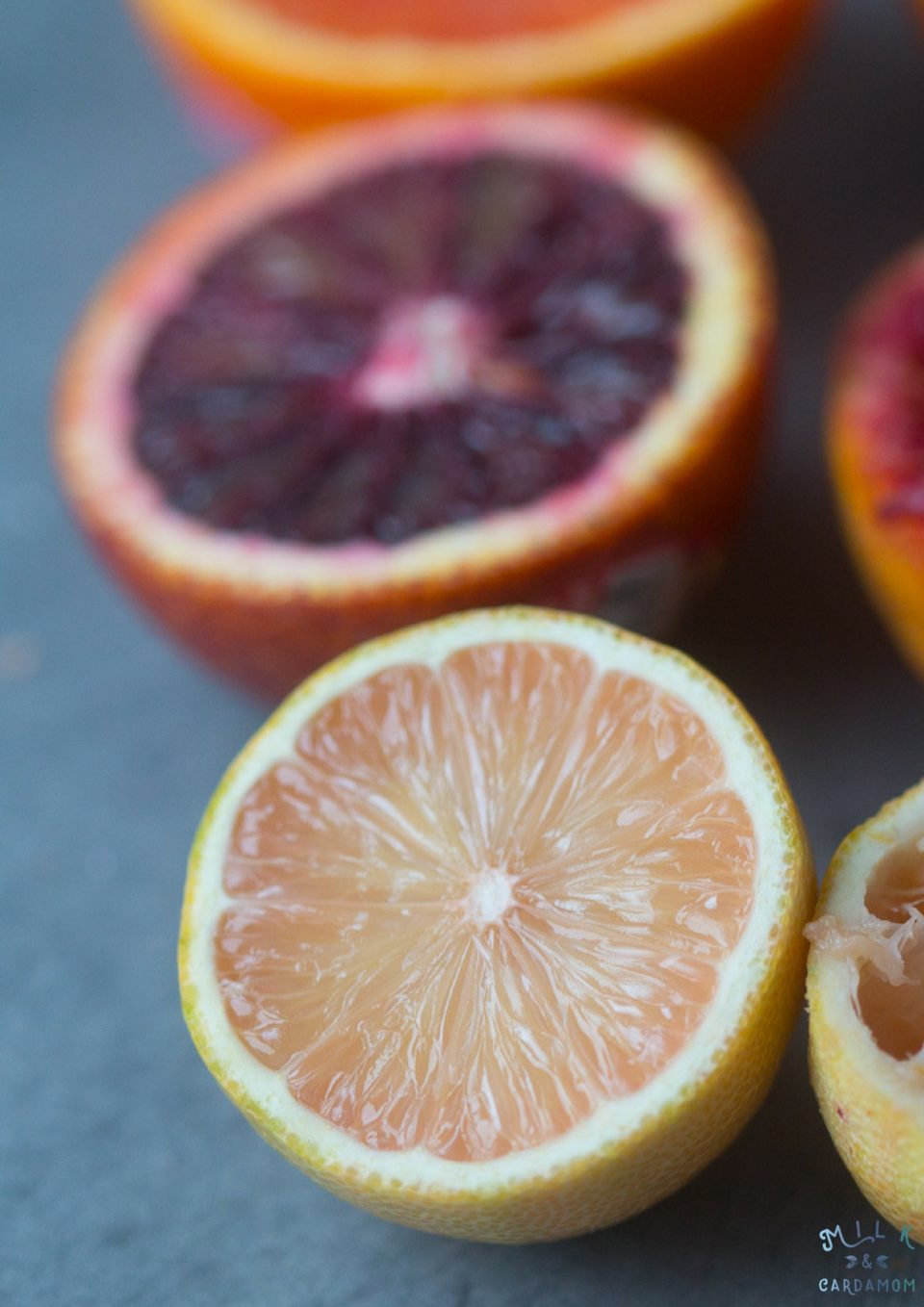 blood orange and fennel bundt cake | milk and cardamom