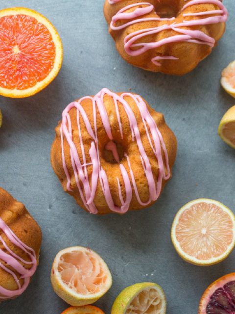 blood orange and fennel bundt cake | milk and cardamom