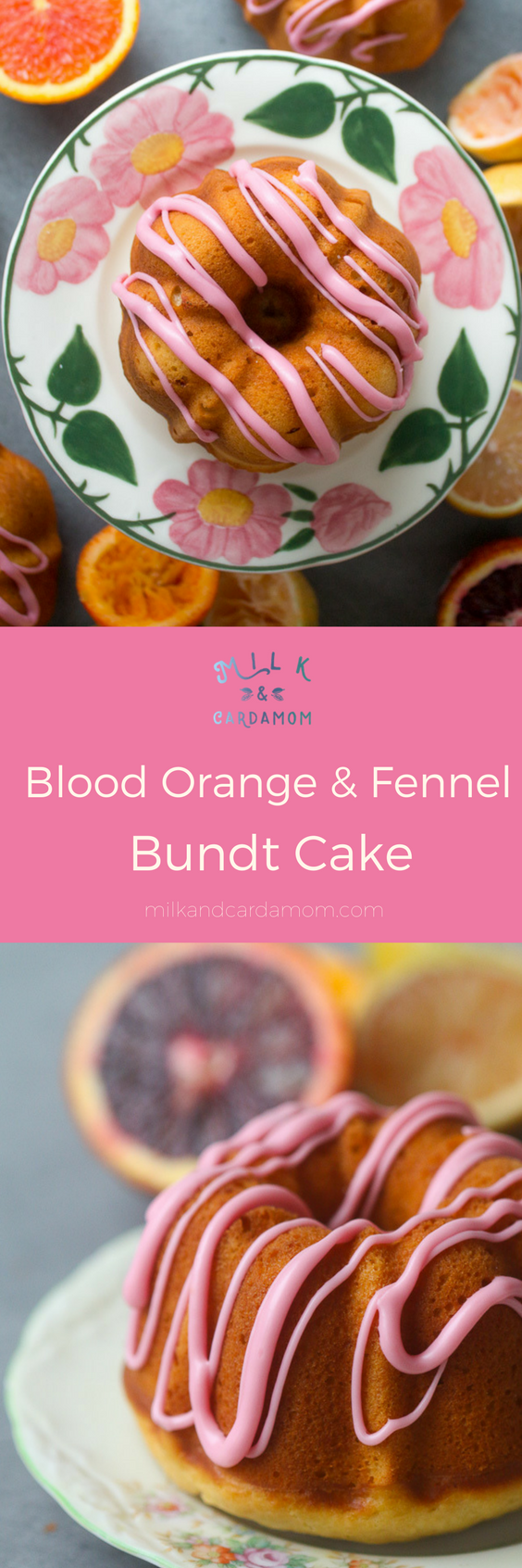 blood orange fennel bundt cake recipe