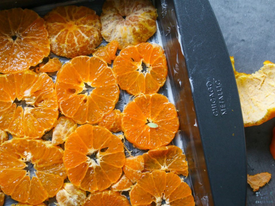 Upside Down Orange Turmeric Cake | Milk and Cardamom