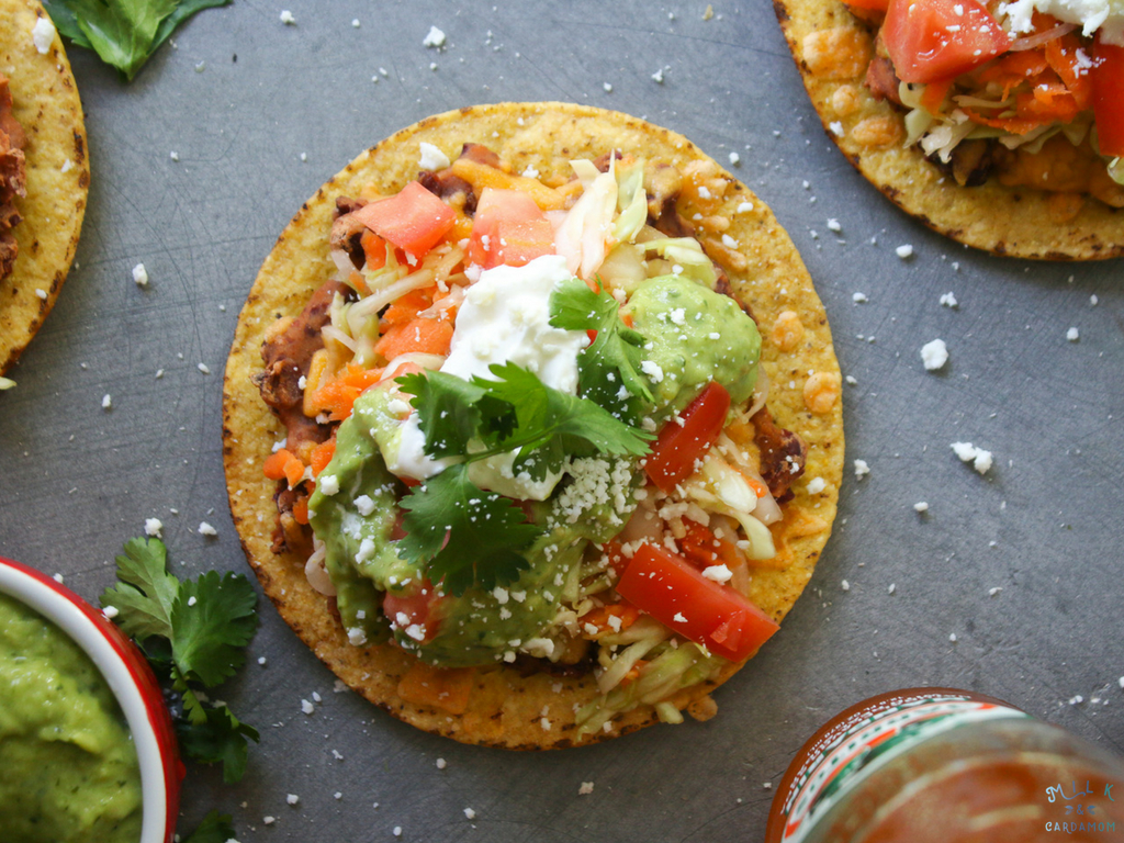 Veggie Tostadas | Milk & Cardamom