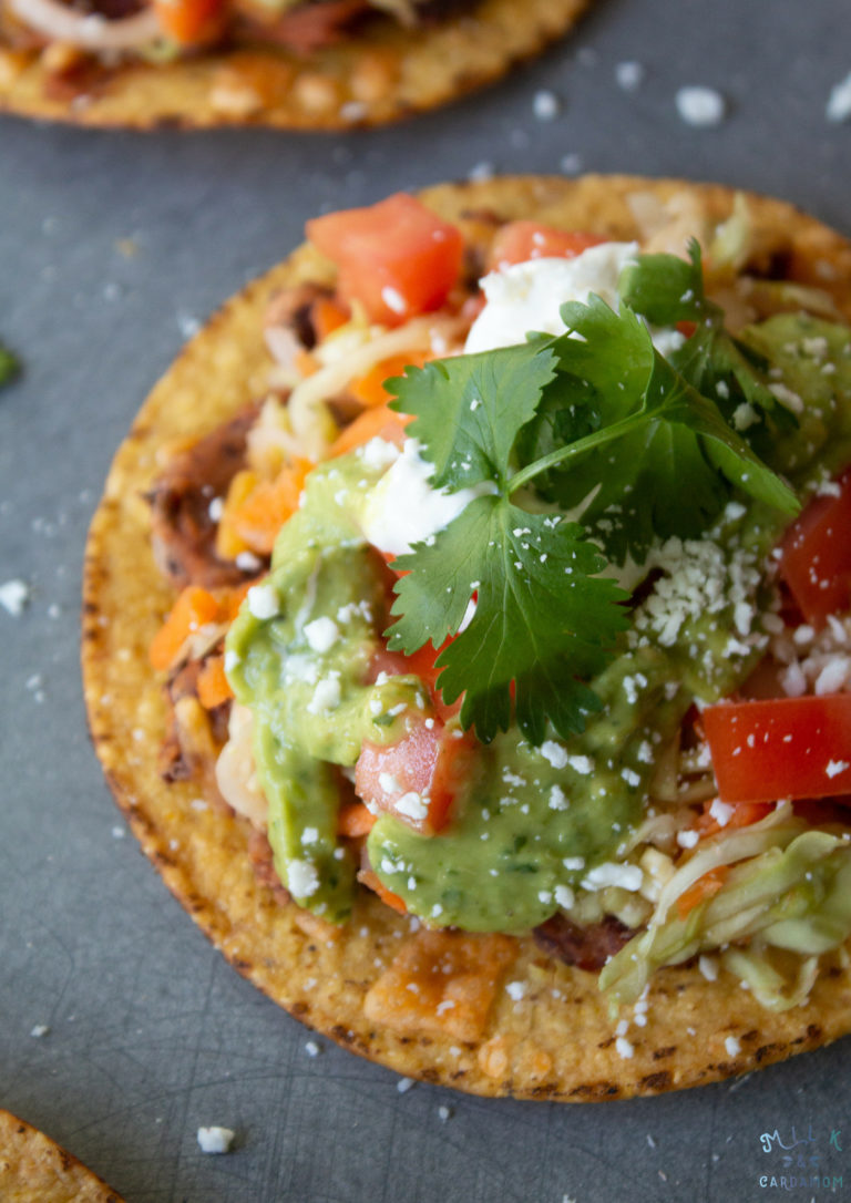 Veggie Tostadas | Milk & Cardamom