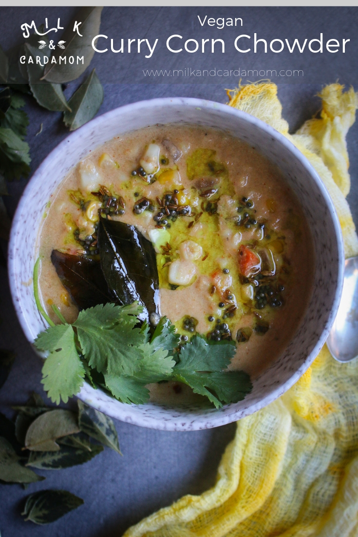 Curry Corn Chowder | Milk and Cardamom