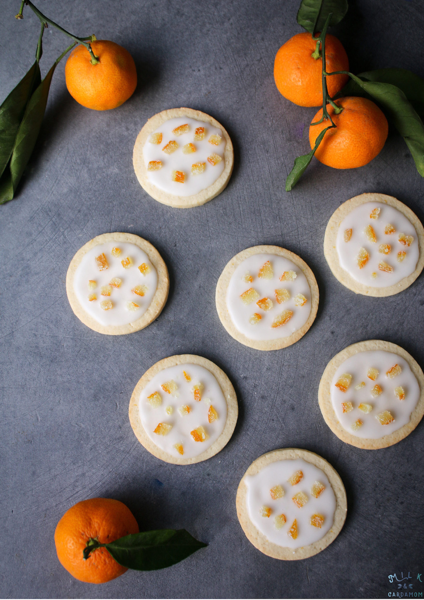 Citrus Sugar Cookies | Milk & Cardamom