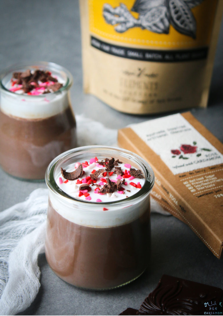 Vegan Pot de Creme | Milk and Cardamom