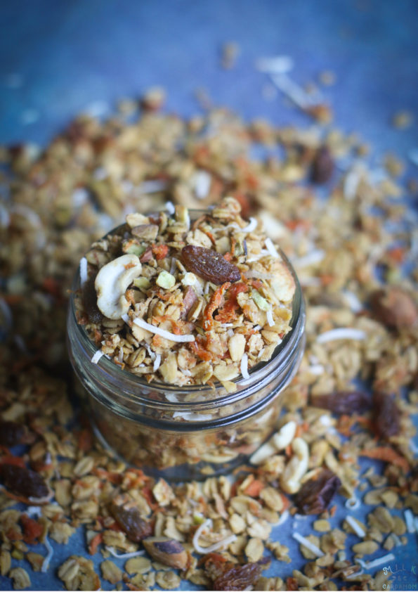 Gajar ka Halwa Granola | Milk & Cardamom