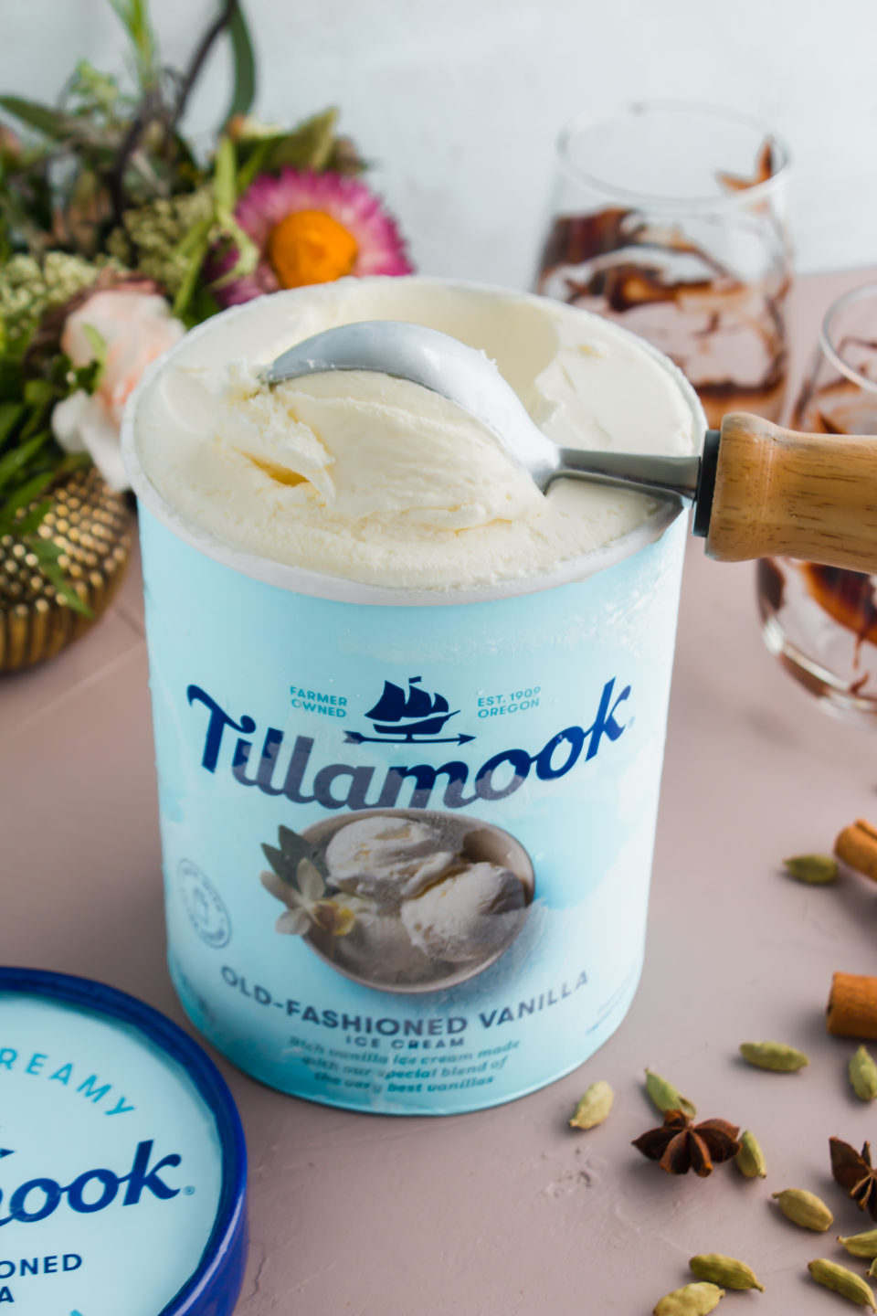 Chai Spiced Vanilla Milkshake Tillamook | Milk & Cardamom