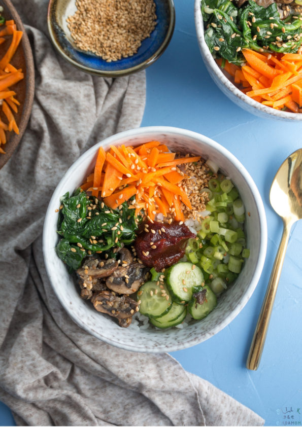 vegan bibimbap | Milk and Cardamom