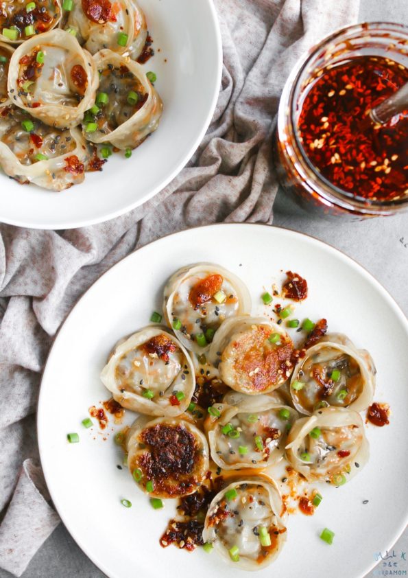 Mushroom and Carrot Dumplings Recipe | Milk and Cardamom