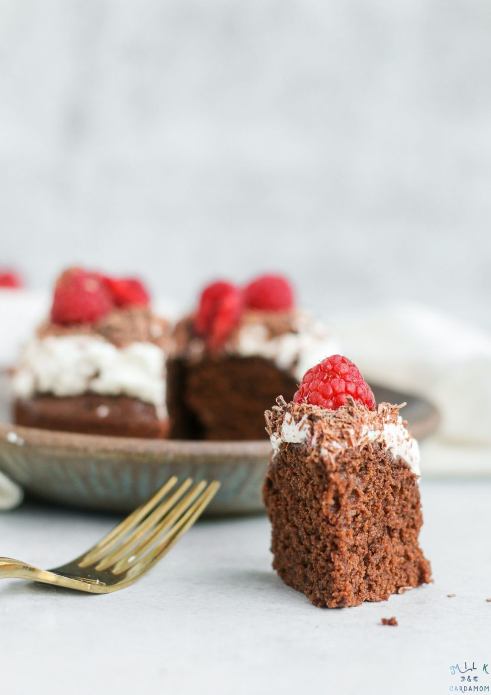 MIni Chocolate Cake (eggless) recipe | Milk and Cardamom
