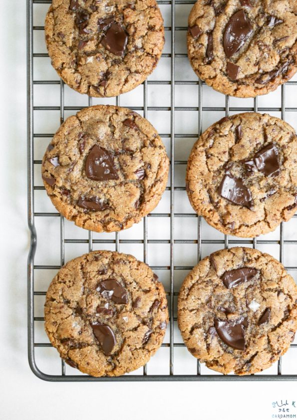 Olive Oil, Almond Butter, and Anise Chocolate Chip Cookies Recipe | MIlk and Cardamom