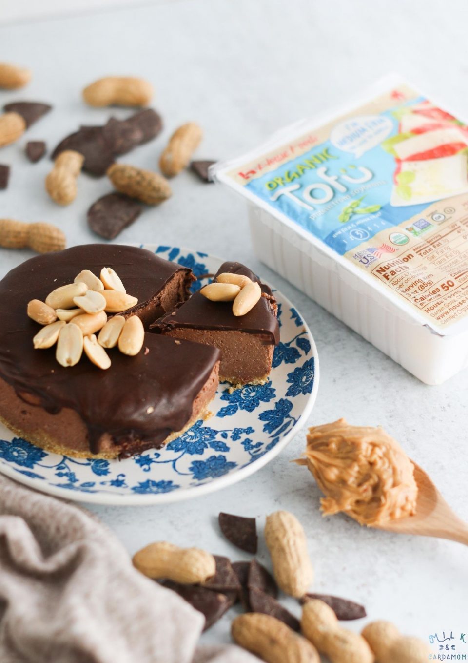 no bake chocolate peanut butter cheesecake recipe | Milk and Cardamom