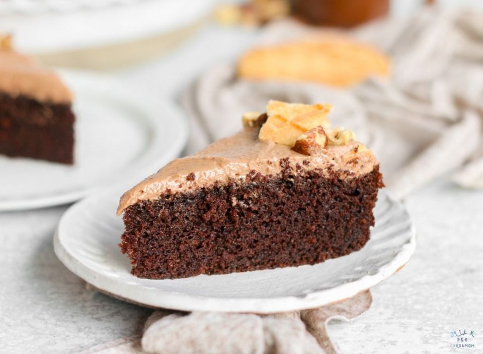 chocolate nutella cake recipe | milk and cardamom