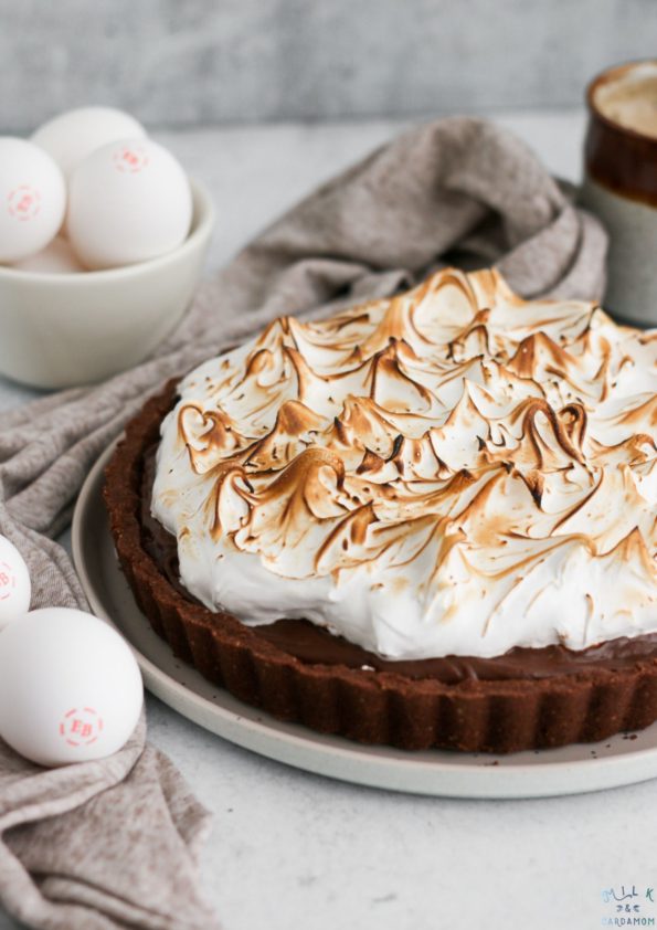 Hot Cocoa Tart | Milk and Cardamom