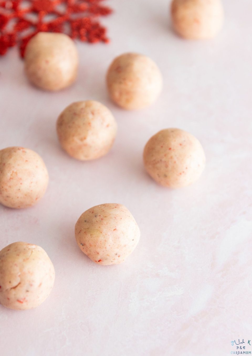 Strawberries & Cream Cookies | Milk and Cardamom