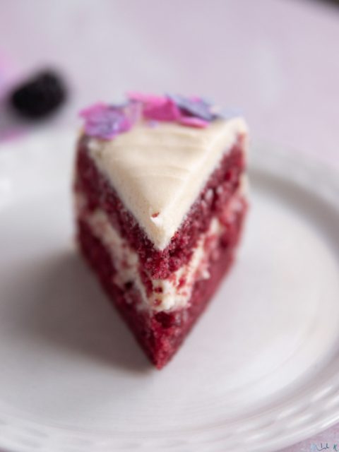 Eggless Red Velvet Cake - Cooking From Heart