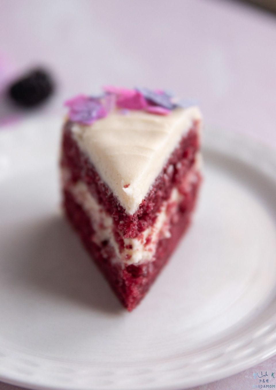 Eggless Red Velvet Cake | Milk and Cardamom