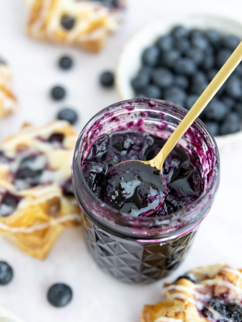 Blueberry Fennel Jam | Milk and Cardamom