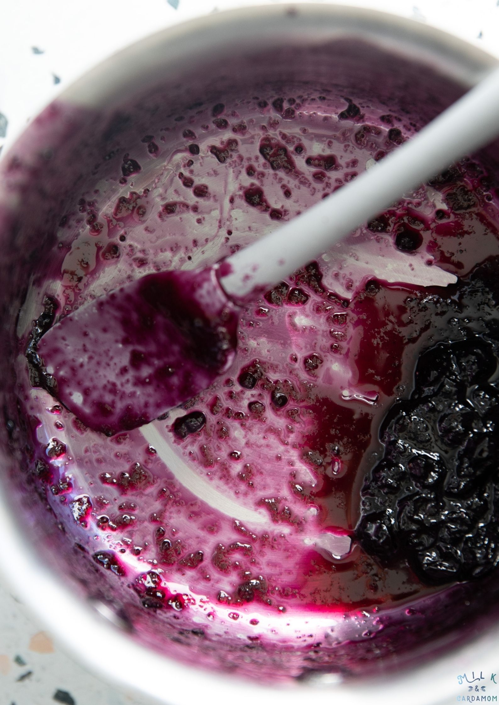 Blueberry Fennel Jam Milk & Cardamom