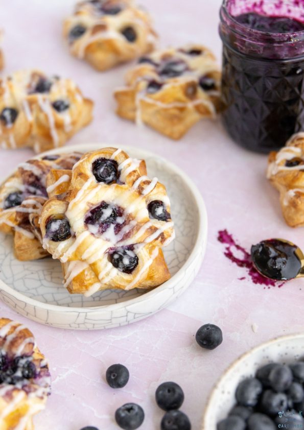 Blueberry Cream Cheese Danish | Milk and Cardamom