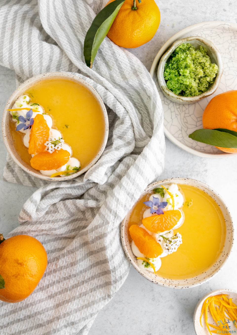 Coconut and Citrus Jelly | Milk and Cardamom
