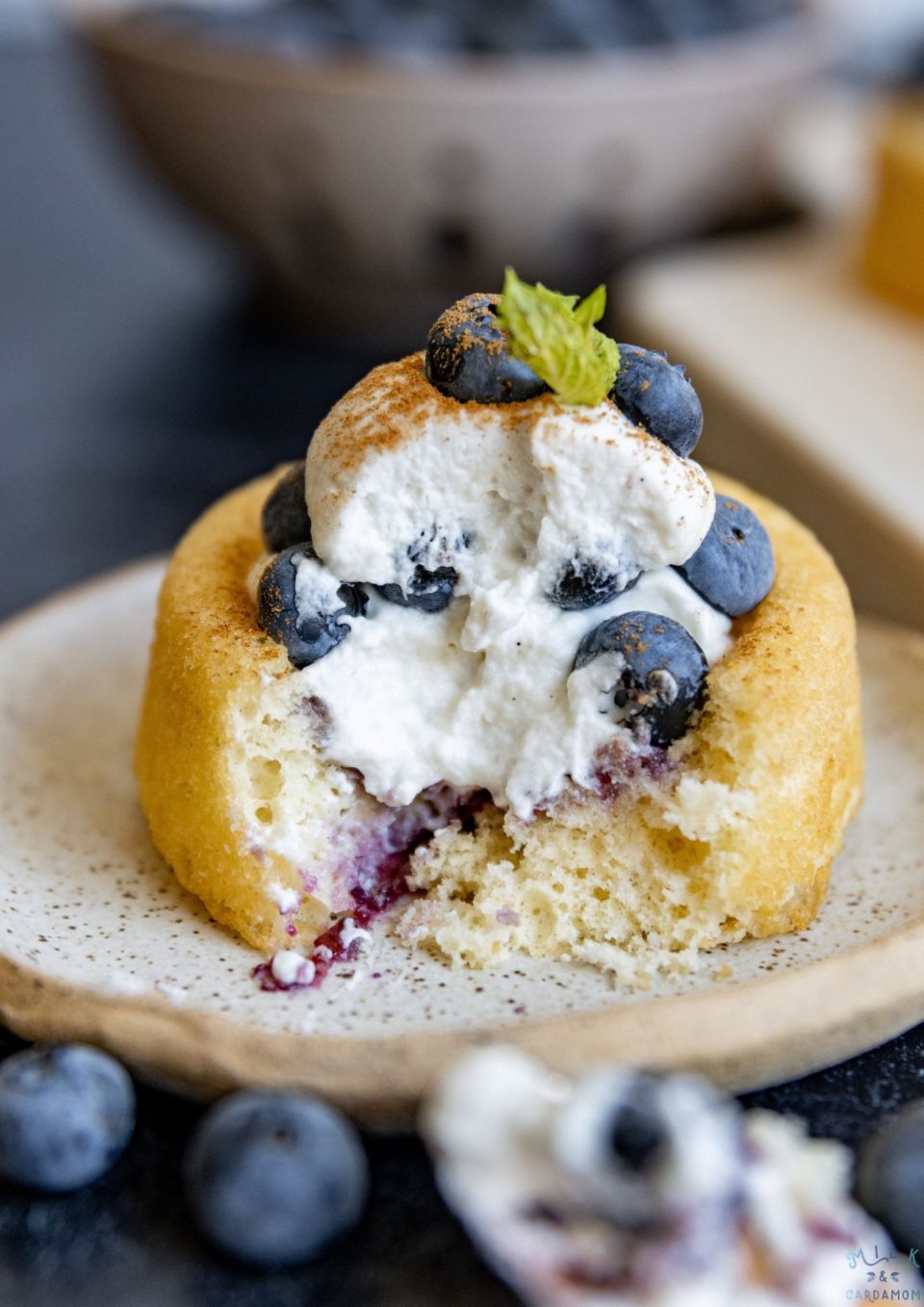 Blueberry Cinnamon Shortcakes