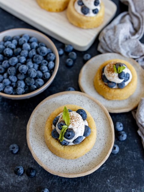 Blueberry Cinnamon Shortcakes