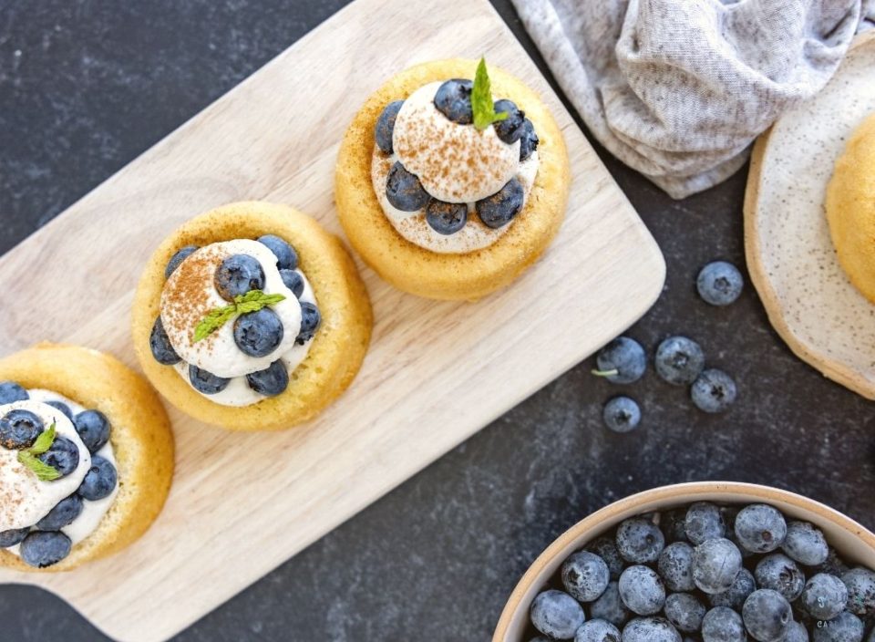 Blueberry Cinnamon Shortcakes