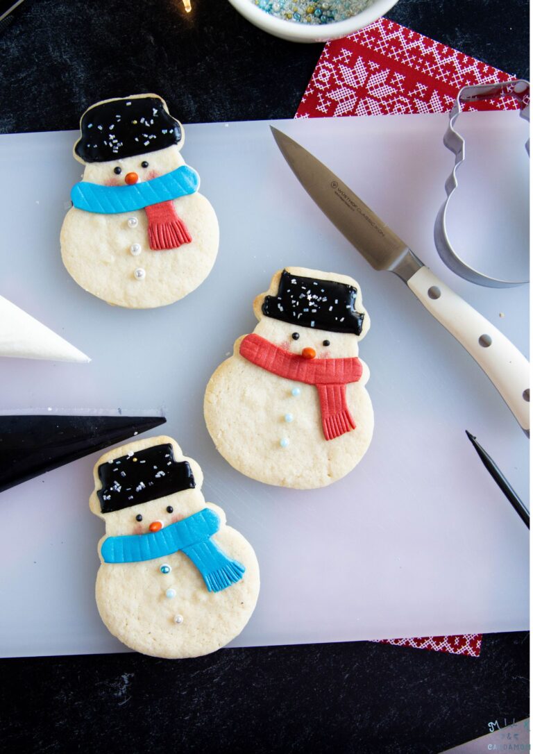 Sugar Cookie snowmen