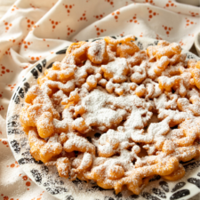 Jalebi Funnel Cake | Recipe Cart